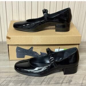 Steve Madden Women’s Mary Jane Block Heel Pumps Black Size 7